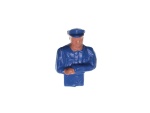 Roco 89732 Lokführer E-Lok gerade, blau Modelleisenbahn