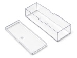 Roco 96284.B Glasschachtel mit Glasdeckel 225 x 60 x 40 mm