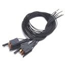 Roco 40345 H0 Elektrische Kupplung 4-polig (2 Stück) 
