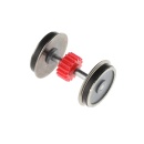 Roco 140682 H0 Radsatz mit 2 Haftringen und Zahnrad 