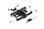 Roco 146637 H0 Drehgestell-Blende mit Achslager, graubraun 