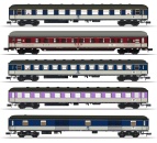 Minitrix 15473 N Schnellzugwagen, DB 5er-Set 