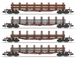 Minitrix 15484 N Güterwagen Stahltransport 4er-Set