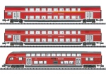 Minitrix 18055 N Doppelstockwagen, DB AG 3er-Set 