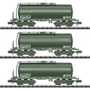 Minitrix 18212 N Kesselwagen, DB 3er-Set 