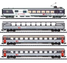 Minitrix 18440 N EuroCity Schnellzugwagen, SBB 4er-Set 