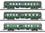 Minitrix 18453 N Personenwagen Umbauwagen, DB 3er-Set 