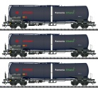Trix 24225 H0 Kesselwagen Zacns, ermewa 3er-Set 
