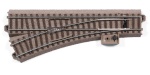 Trix 62611 H0 C-Gleis Weiche links 24,3° 