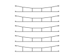 Viessmann 4132 H0 Fahrdraht 172,5 mm, 5 Stück 