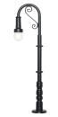 Viessmann 6020 H0 Parkleuchte, LED warmweiß 