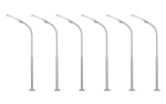 Viessmann 60906 H0 Peitschenleuchte, LED weiß 6er-Set 