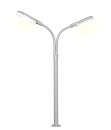 Viessmann 6095 H0 Peitschenleuchte doppelt, 2 LEDs weiß 