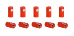 Viessmann 6880 Muffen rot (10 Stück) 