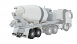 Viessmann 8230 H0 MB ACTROS 2-achs Betonmischauflieger, Funktionsmodell